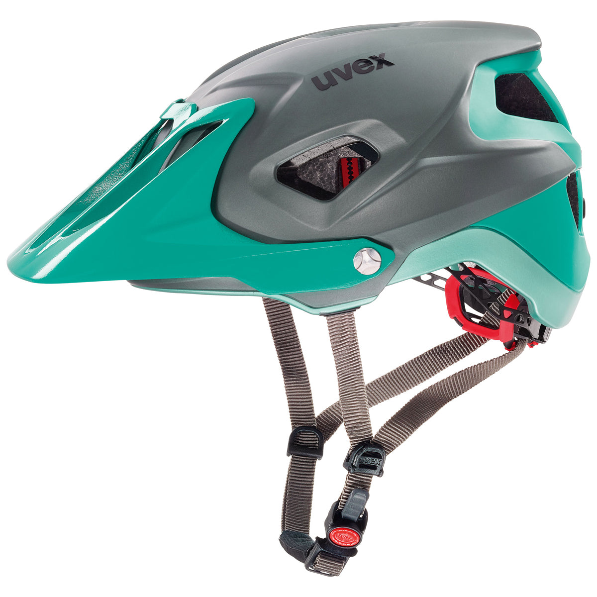 Casco Uvex Quatro Integrale - Grigio azzurro