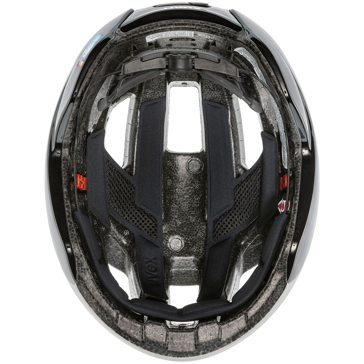 Casco Uvex Rise - Grigio nero - H
