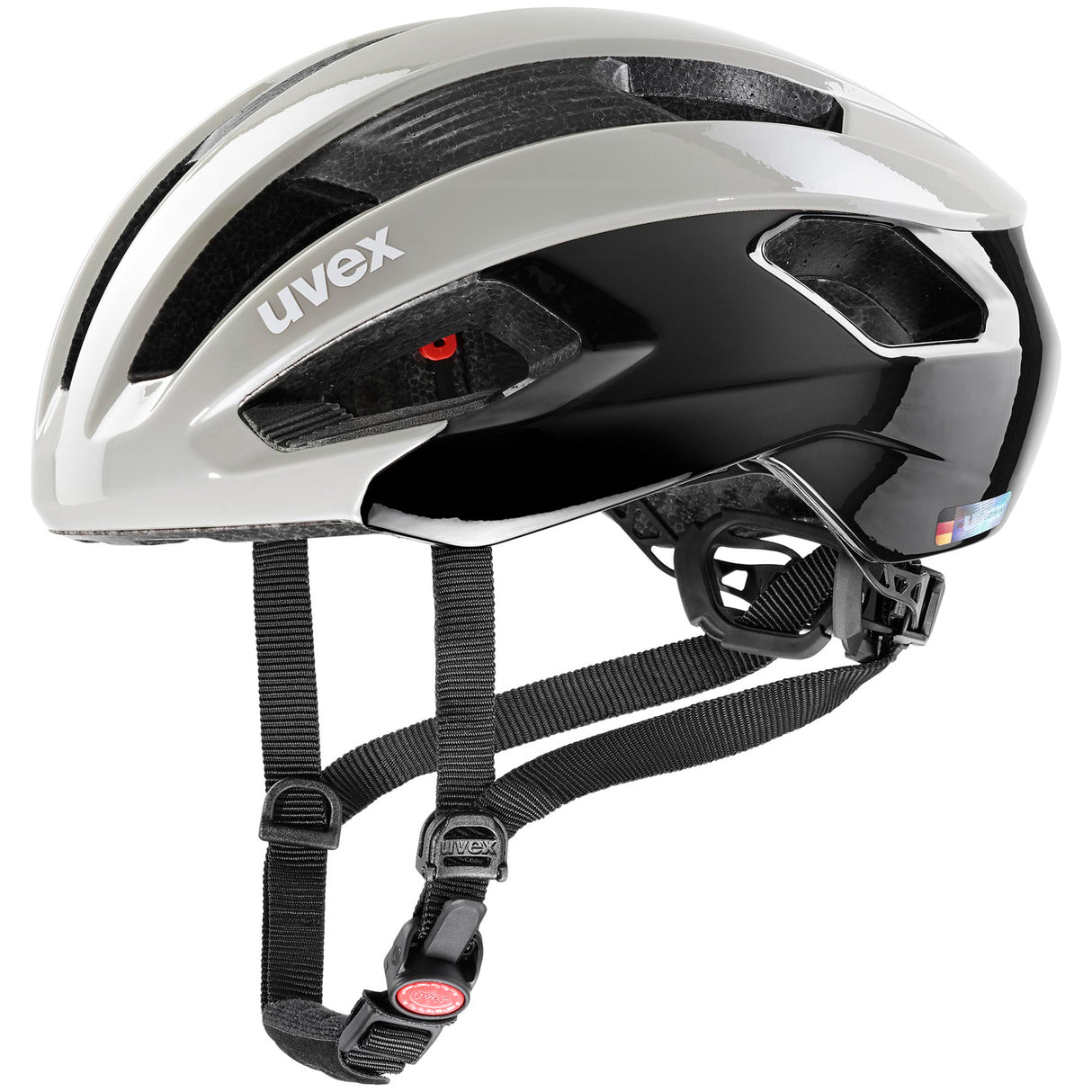 Casco Uvex Rise - Grigio nero - D