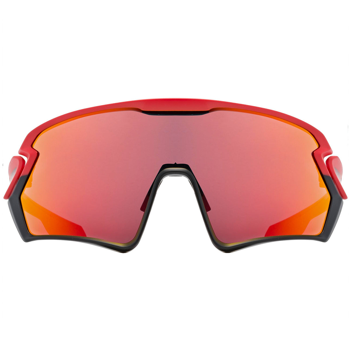 Occhiali Uvex Sportstyle 231 - Nero rosso Mirror red