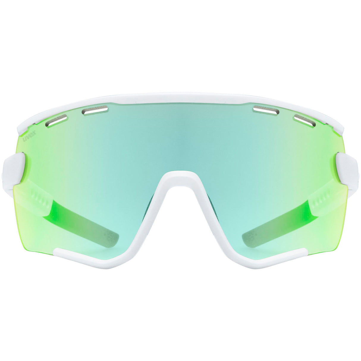 Occhiali Uvex Sportstyle 236 Set - Bianco opaco mirror green - N