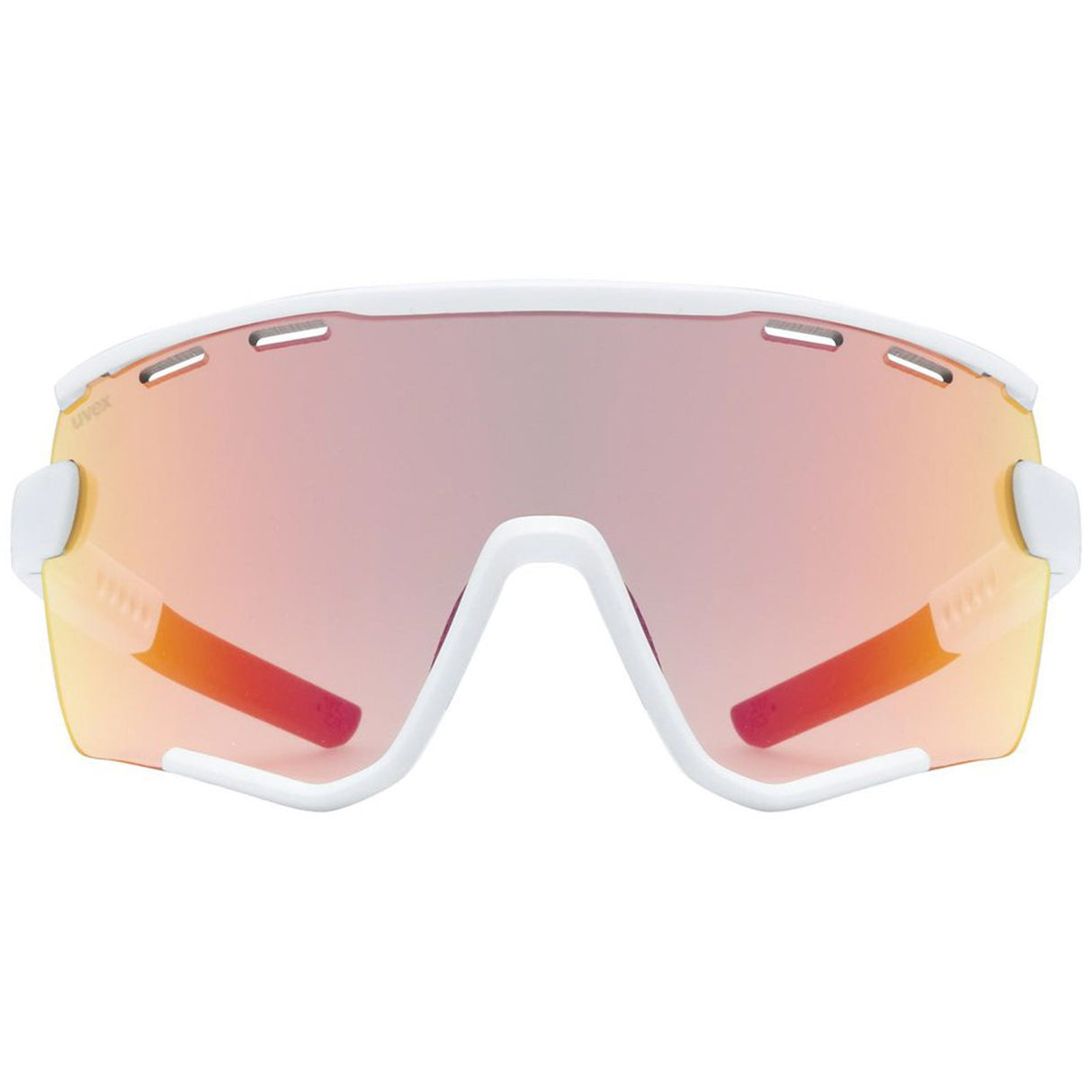 Occhiali Uvex Sportstyle 236 Set - White mat mirror red - G