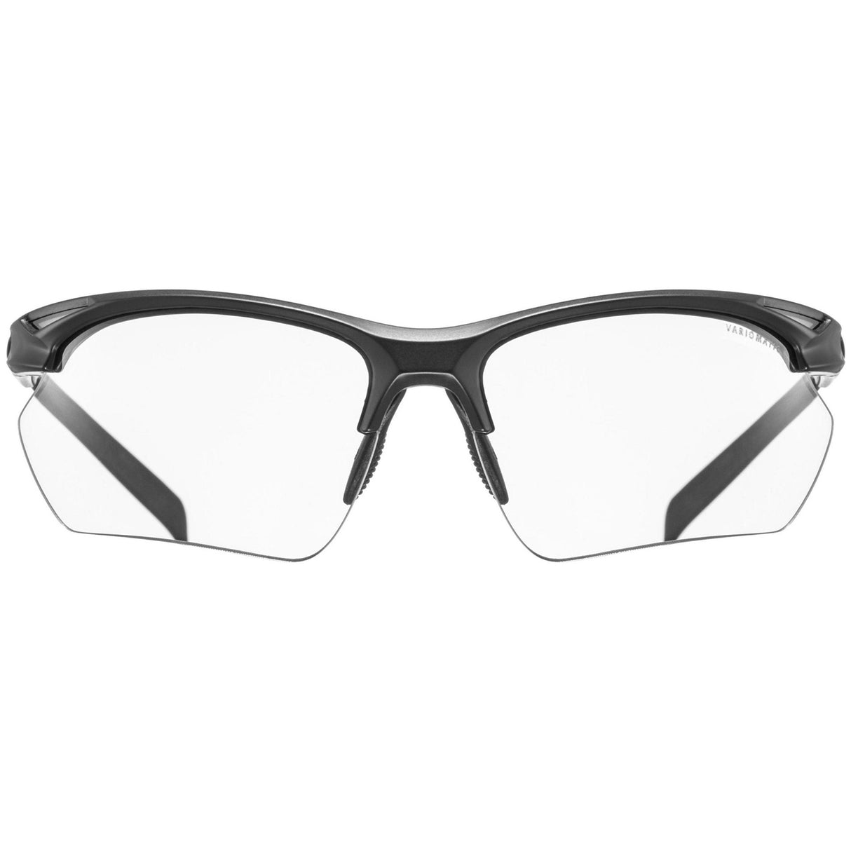Occhiali Uvex Sportstyle 802 V Small - Black Mat Variomatic smoke - L