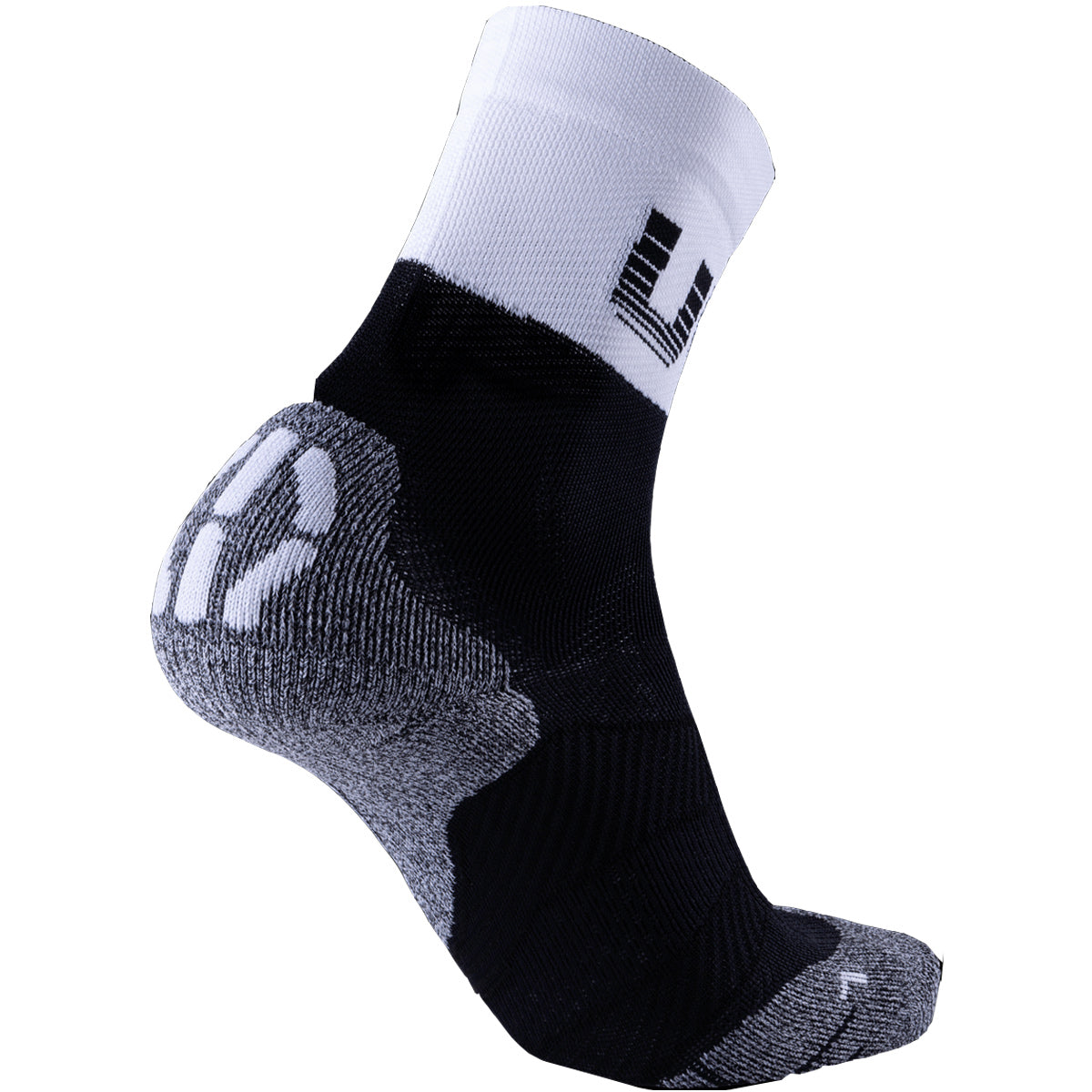 Calze donna UYN Cycling Light - Nero bianco - I