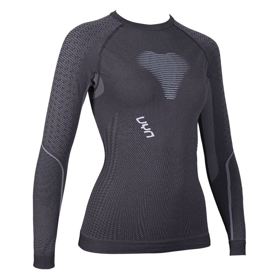 Maglia intima maniche lunghe donna UYN Visyon - Grigio bianco