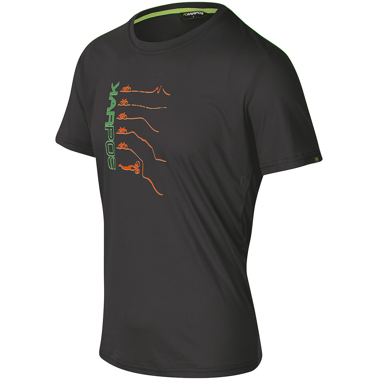 T-Shirt Karpos Val Federia - Nero