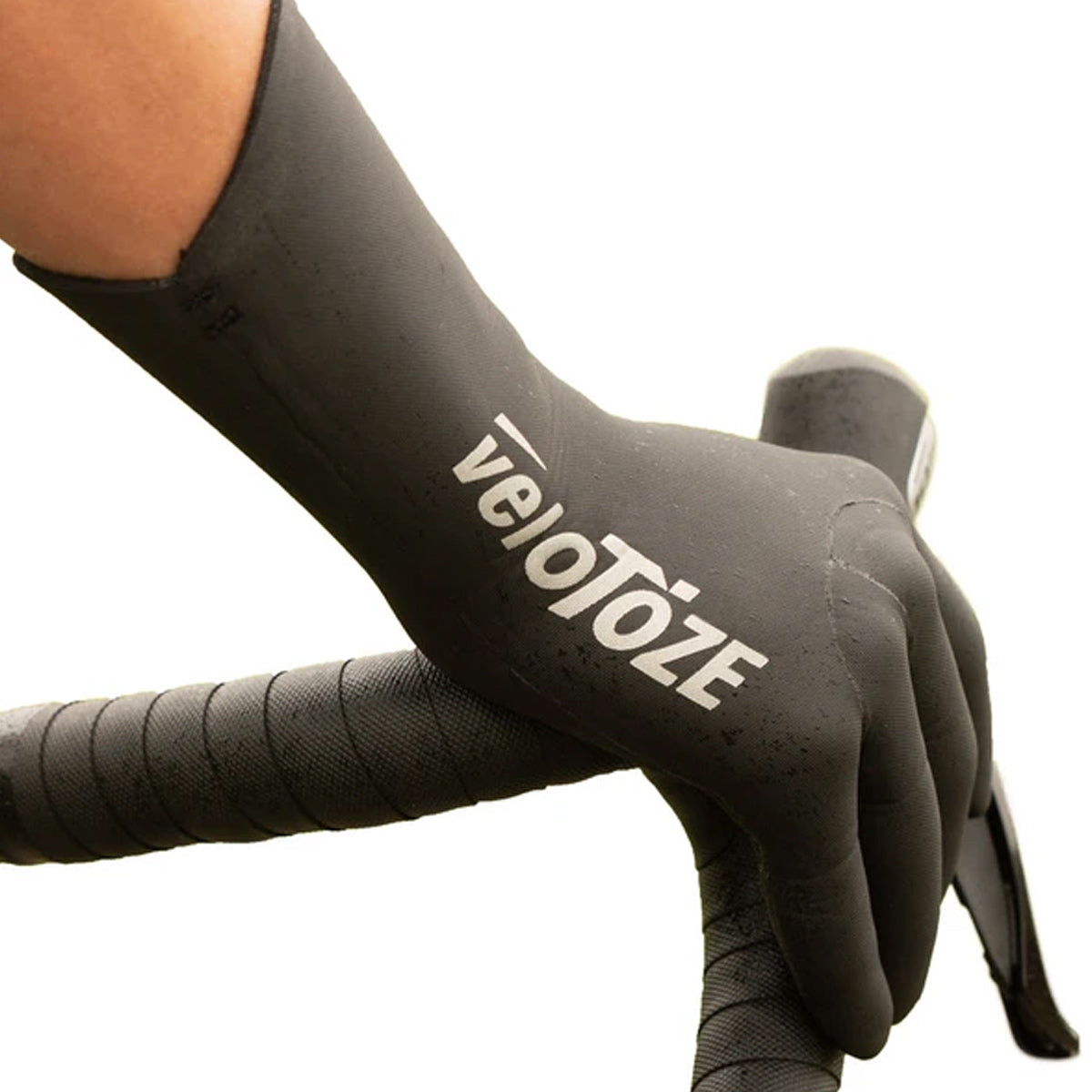 Guanti Velotoze Waterproof - Nero