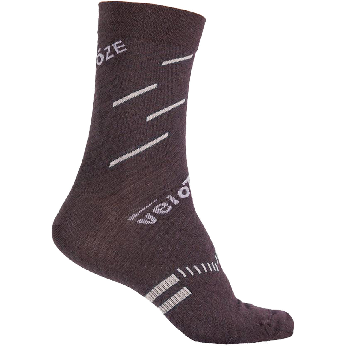 Calze VeloToze Active Compression Merino - Nero grigio