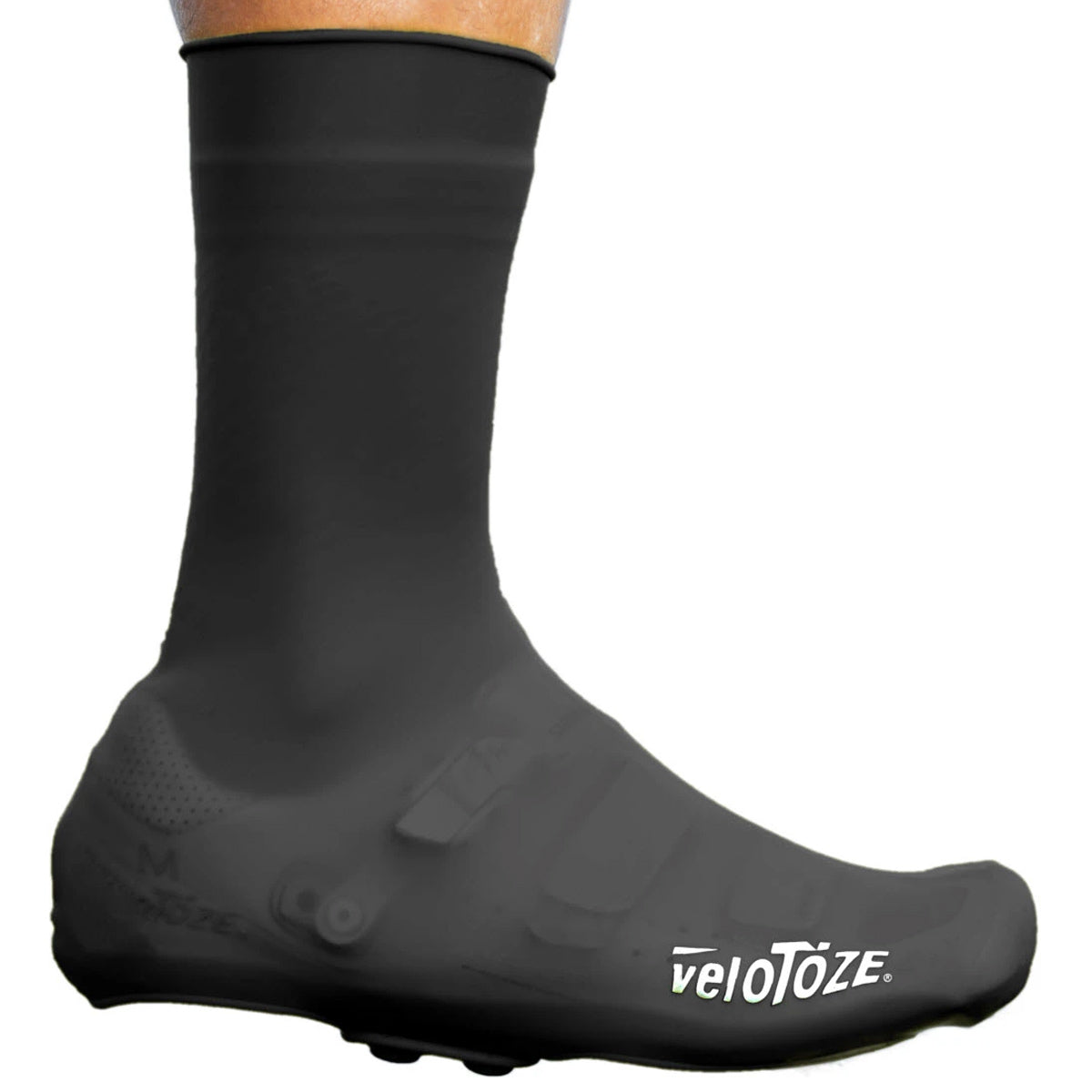 Copriscarpe VeloToze Tall Road Snap - Nero