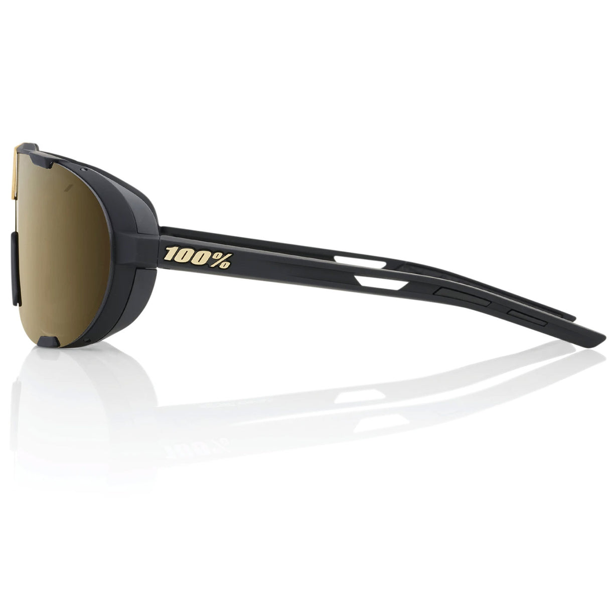 Occhiali 100% Westcraft - Soft Tact Black Soft Gold - B