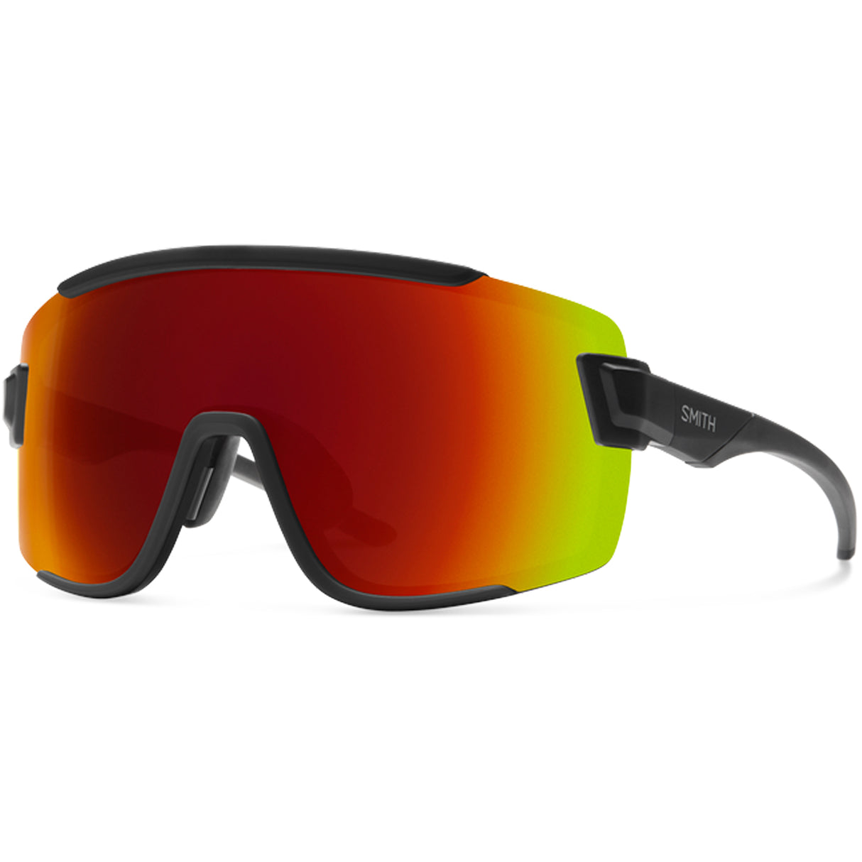 Occhiali Smith Wildcat - Nero opaco rosso - D