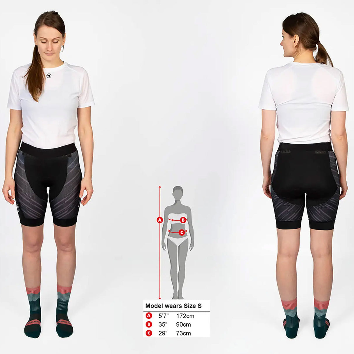 Boxer donna Endura SingleTrack Liner - Nero - M