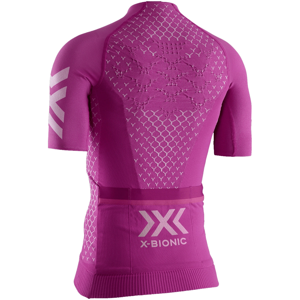 Maglia donna X-Bionic Twyce 4.0 Bike Zip - Viola