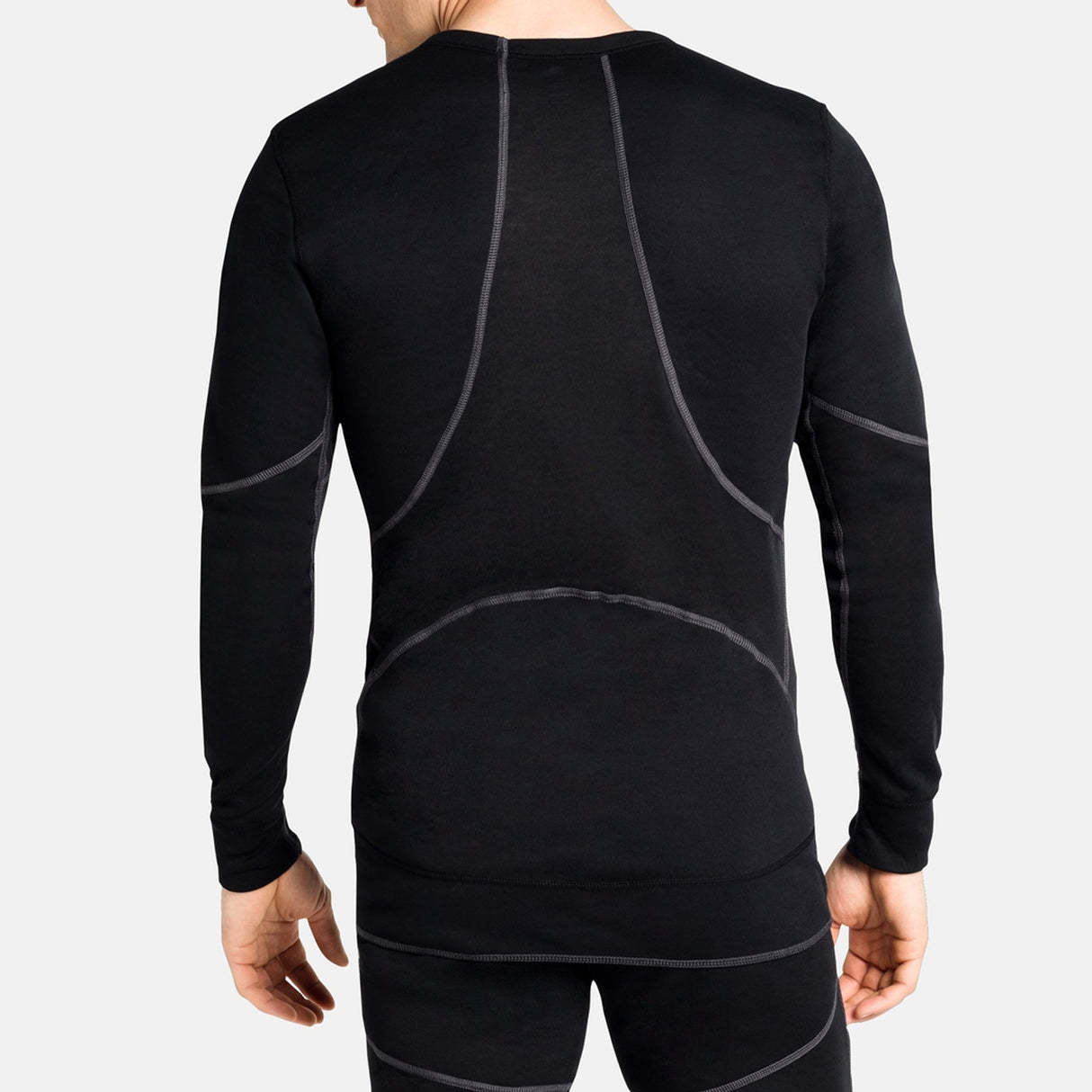 Maglia intima maniche lunghe Odlo Active X-Warm Eco - Nero - D