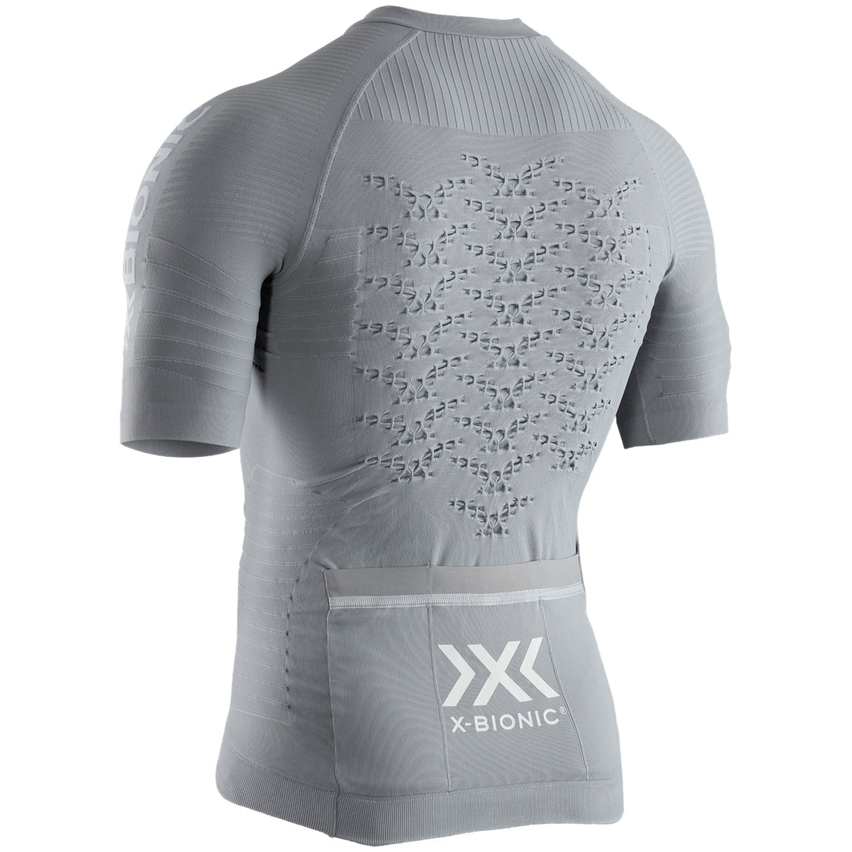 Maglia X-Bionic Effektor 4.0 Bike Zip - Grigio - I