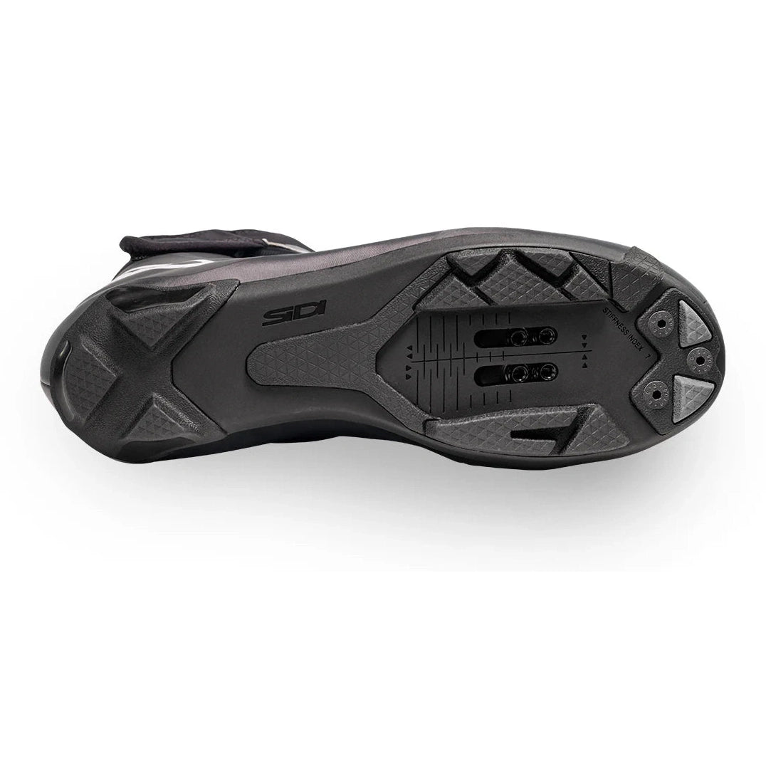 sidi fahrradschuhe mtb MTB-Schuhe Algor Color:Glänzendes Schwarz CUBE Stereo Hybrid ONE22 regulier