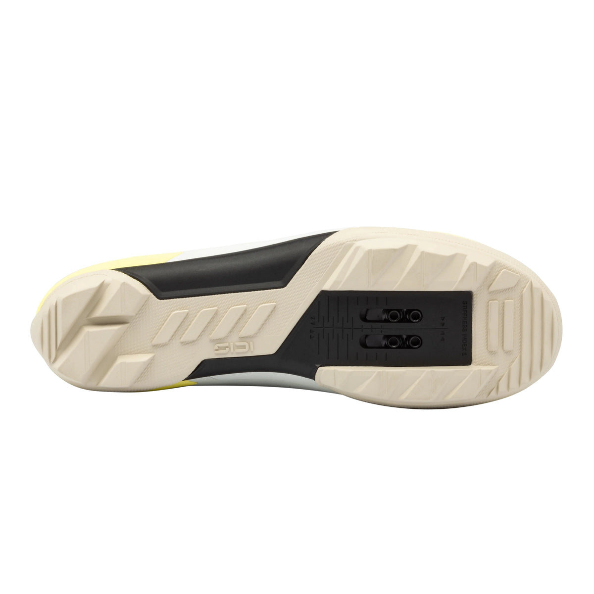 Sidi Asper Laces MTB Shoes - White yellow