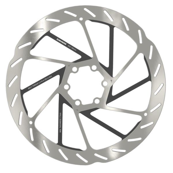 Sram HS2 Rounded 6-Loch-Bremsscheibe - 200 mm