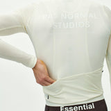 Langarmtrikot Pas Normal Studios Essential Light - Off White