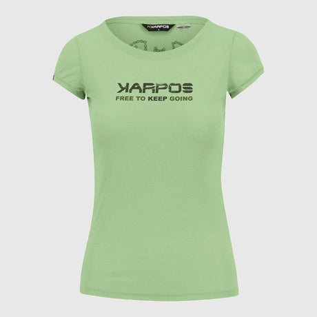 T-Shirt donna Karpos Val Federia - Verde - I