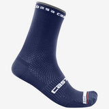 Calze Castelli Rosso Corsa Pro 15 - Blu scuro - G