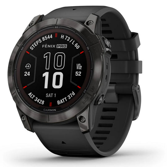 Garmin Fenix 7X Pro Sapphire Solar - Black