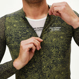 Maillot manga larga Pas Normal Studios Essential Light AOP Grain - Verde