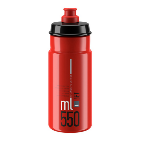 Borraccia Elite Jet Logo 550ml - Rosso - C