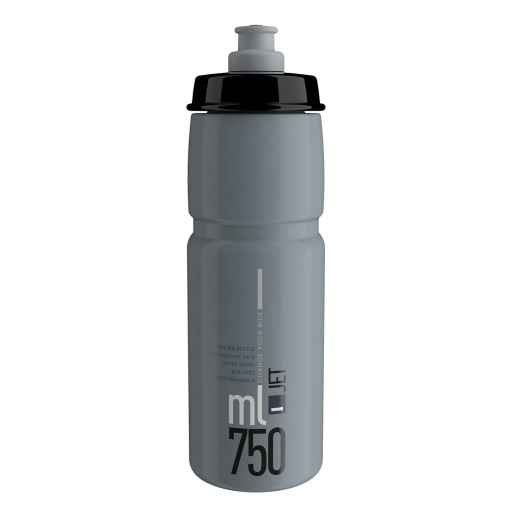 Borraccia Elite Jet Logo 750ml - Grigio - A