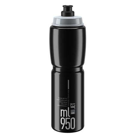 Borraccia Elite Jet Logo 950ml - Nero - C