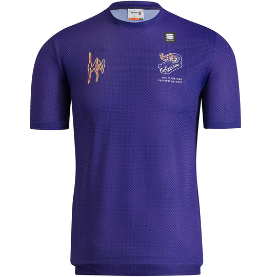 Maillot Sportful Supergiara Tee Mad Mudder - Violet
