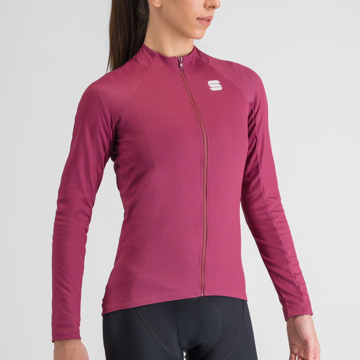 Maglia donna maniche lunghe Sportful Matchy - Viola chiaro - D