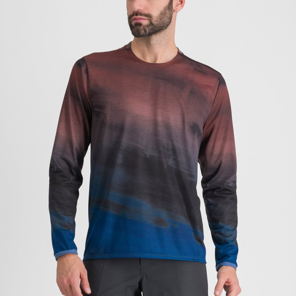Maglia maniche lunghe Sportful Flow Giara - Blu - L
