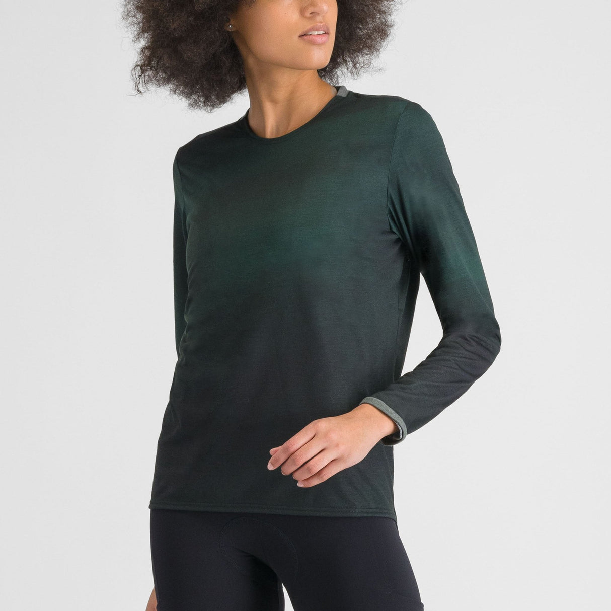 Maglia maniche lunghe donna Sportful Flow Giara - Verde - I