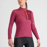 Maglia donna maniche lunghe Sportful Supergiara - Rosa - F