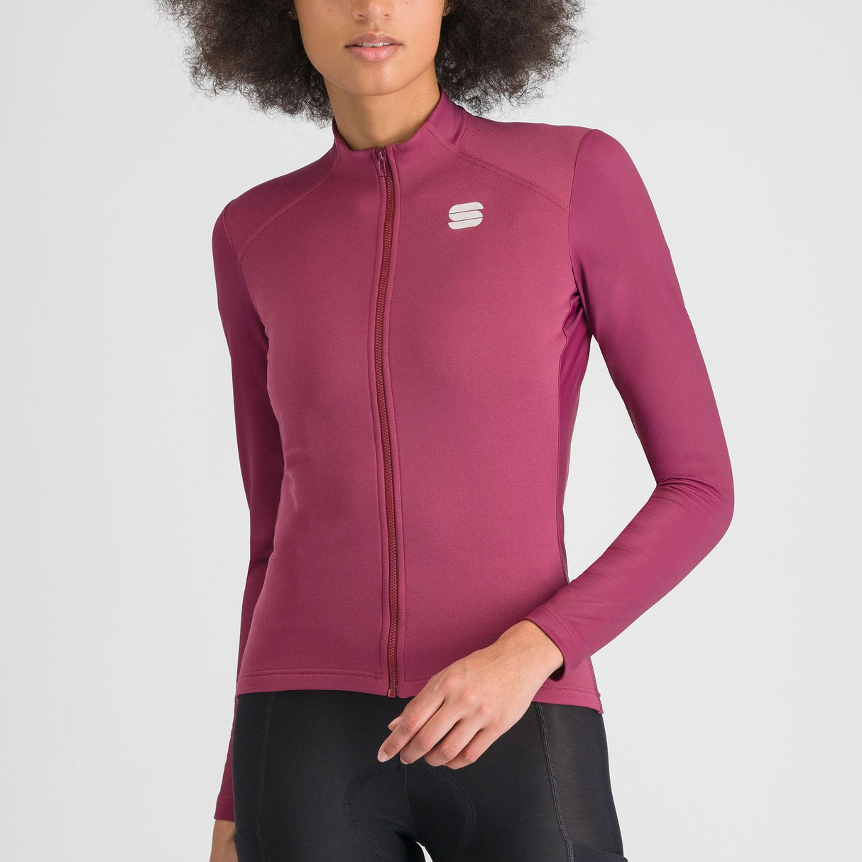 Maglia maniche lunghe donna Sportful Srk - Rosa - I