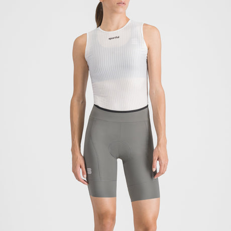 Pantaloncini donna Sportful Srk - Grigio - B