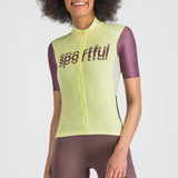 Maglia donna Sportful Supergiara Logo - Giallo - O