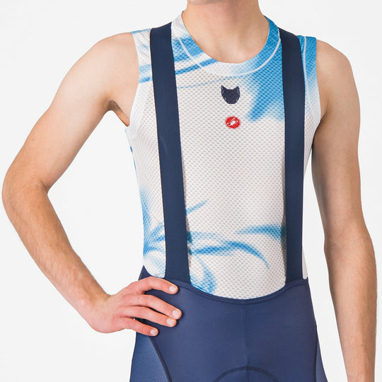 Maillot de corp sans manches Castelli Soudal Quick-Step 2025 Pro Mesh