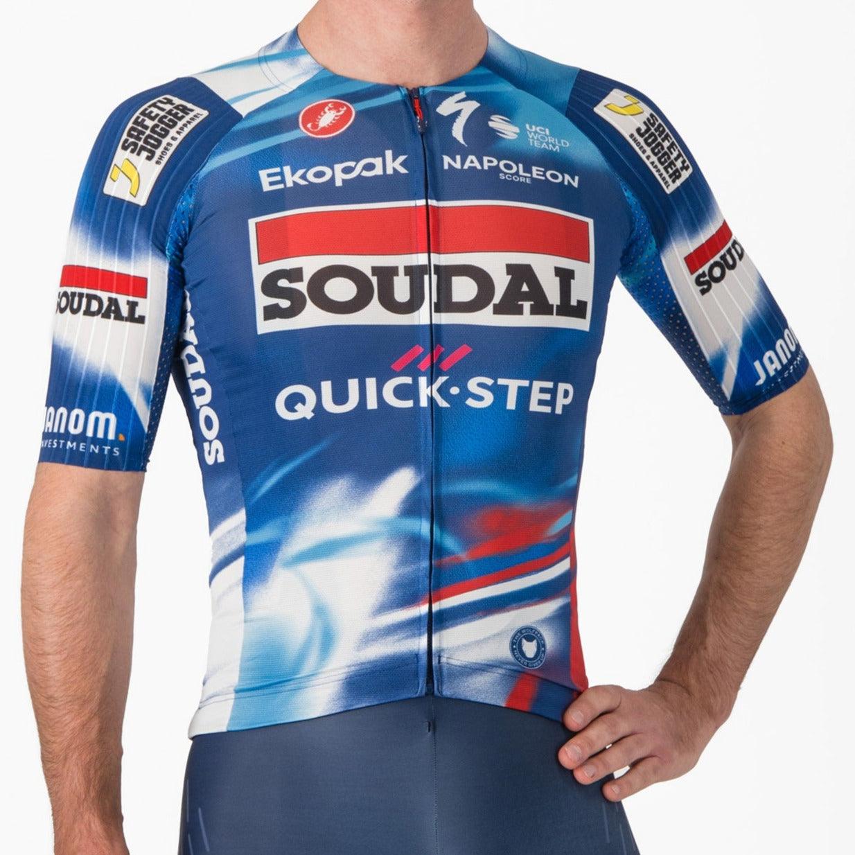 Maglia Castelli Soudal Quick-Step 2025 Aero Race 8S - L