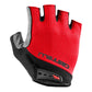 Castelli Entrata 5 gloves - Red black