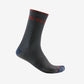 Calze Castelli Distanza 20 - Grigio scuro - L