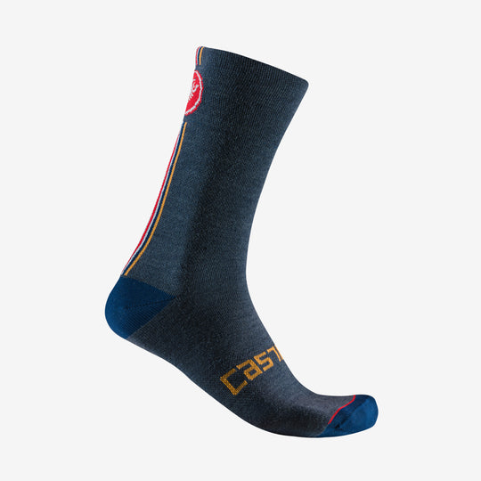 Castelli Racing Stripe 18 socks - Dark blue