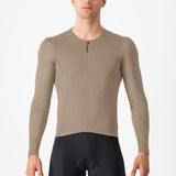 Maglia maniche lunghe Castelli Fly - Beige - E