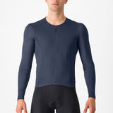Maglia maniche lunghe Castelli Fly - Blu scuro - E