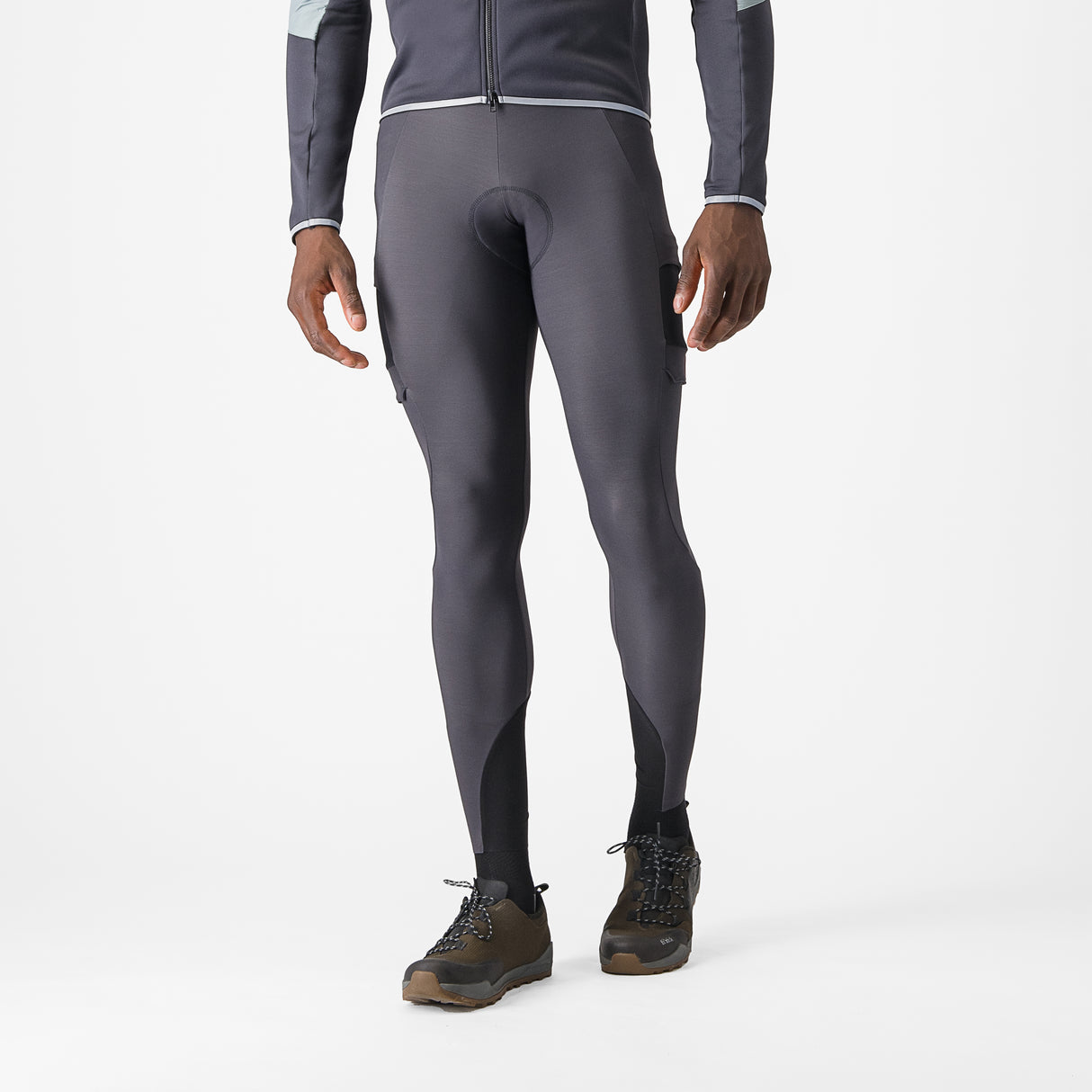 Calzamaglia Castelli Unlimited Trail - Grigio - F