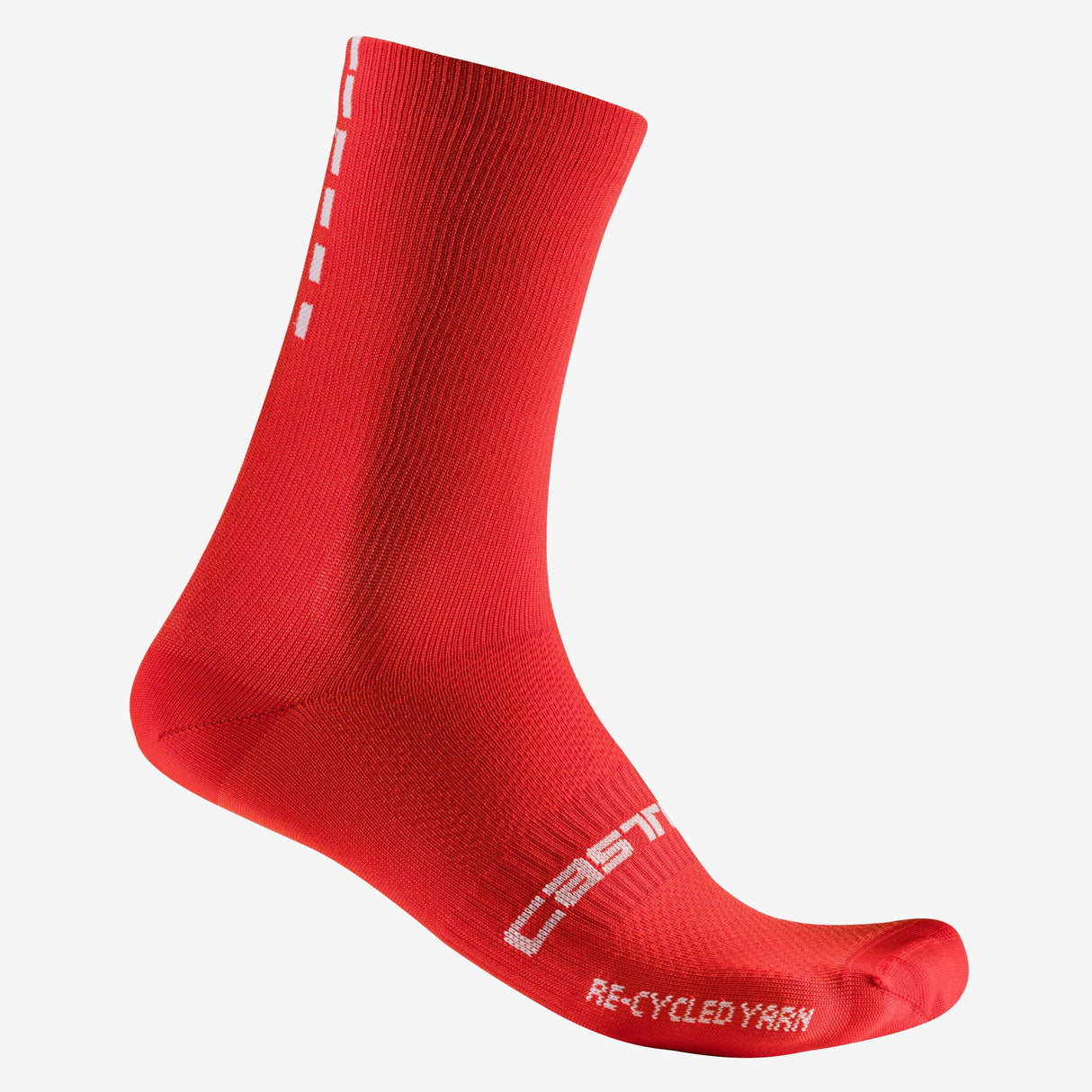 Calze Castelli Re-cycle Thermal 18 - Rosso - D