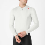 Maglia maniche lunghe Castelli Espresso - Bianco - A