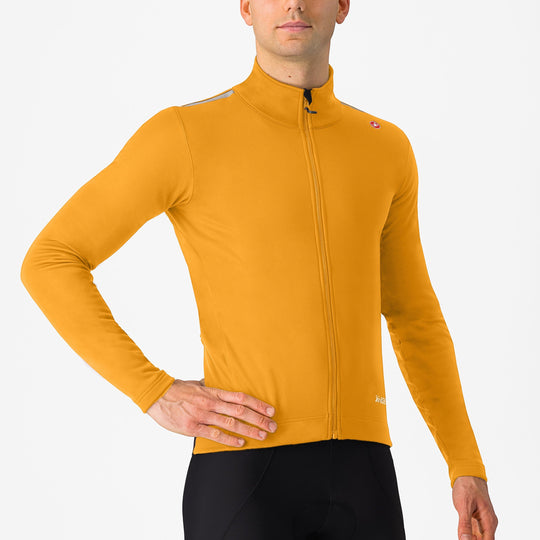 Castelli Espresso Thermal long-sleeved jersey - Yellow