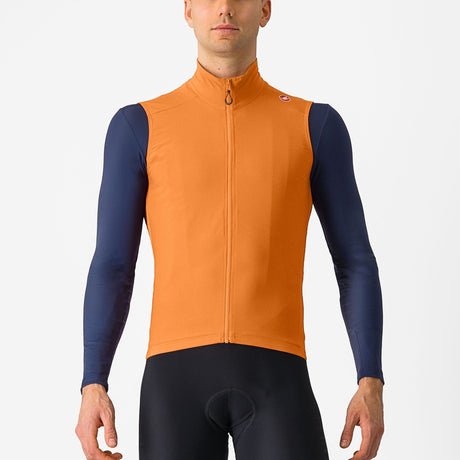 Gilet Castelli Espresso - Arancio - H
